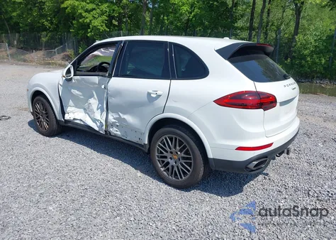 2017 Porsche Cayenne Platinum Edition from USA, damaged, VIN WP1AA2A25HKA83825